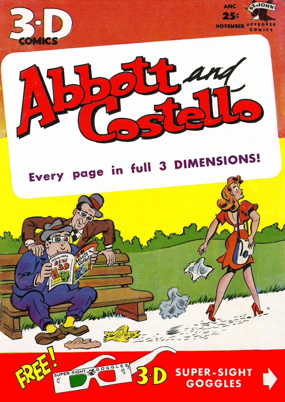 Abbott and Costello’s Journey into 3D
