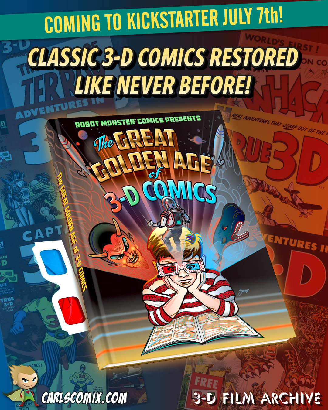 New Chapter, Classic Medium: 3D Comics Are Back! - Carl's Comix